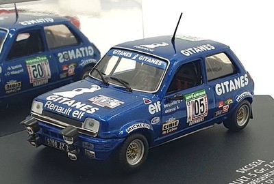 Skid 1/43 Scale SKC034 - Renault 5 Gr. 2 ''Gitanes'' #5 Du Bandama Rally 1978