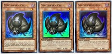 3 x HA05-EN043 Steelswarm Cell - Super Rare 1st Edition Near Mint YuGiOh Cards