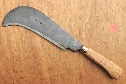 Vintage Bulldog Billhook, Newtown Muster, neuer Griff, sauber, scharf