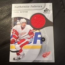 2006 Upper Deck SP Game Used Hockey Authentic Fabrics Pavel Datsyuk, Flyers!!!