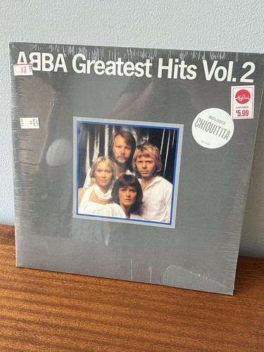ABBA Greatest Hits Vol 2 LP Original Atlantic SD 16009 Hype Sticker SEALED - Picture 1 of 10
