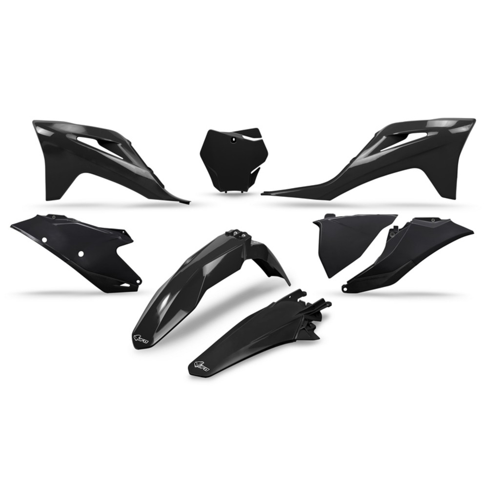 Kit Plastic UFO Negro-Gas for Moto Spare Parts Accessories Pieces Refills