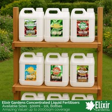 Concentrated Liquid Fertilisers | Make up to 2000L of Ready-to-Use Plant Feed