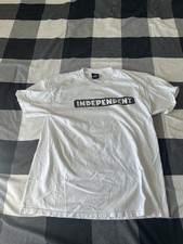 Independent Truck Company Men's M Y2K Skate Crew Neck T-Shirt Vintage