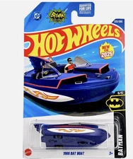🔥HOT WHEELS 1966 BAT BOAT HW BATMAN NEW 2025 🔥