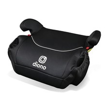 Diono Solana No Latch Backless Booster Car Seat Lightweight Cup Holders New
