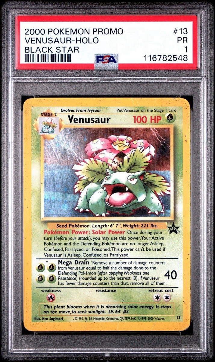 Venusaur 13/53 Wotc Promo Holo for sale online | eBay