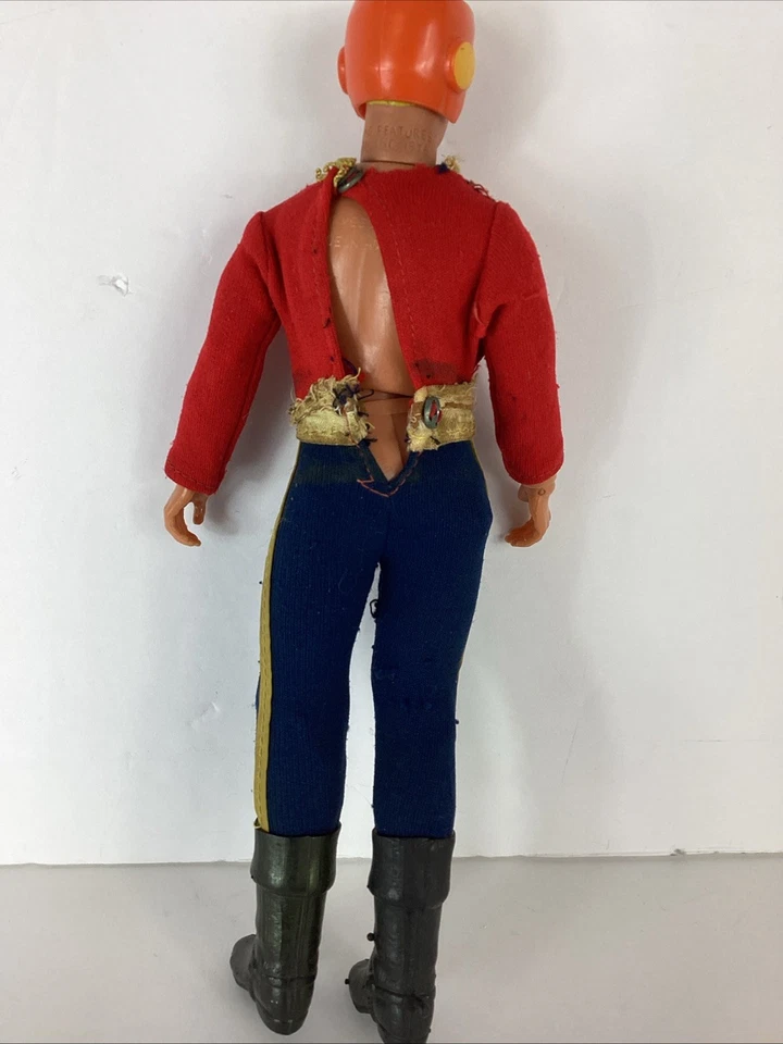 Figura de acción Flash Gordon vintage original Mego 1976 9 pulgadas de alto solo LEER Foto 3 de 4