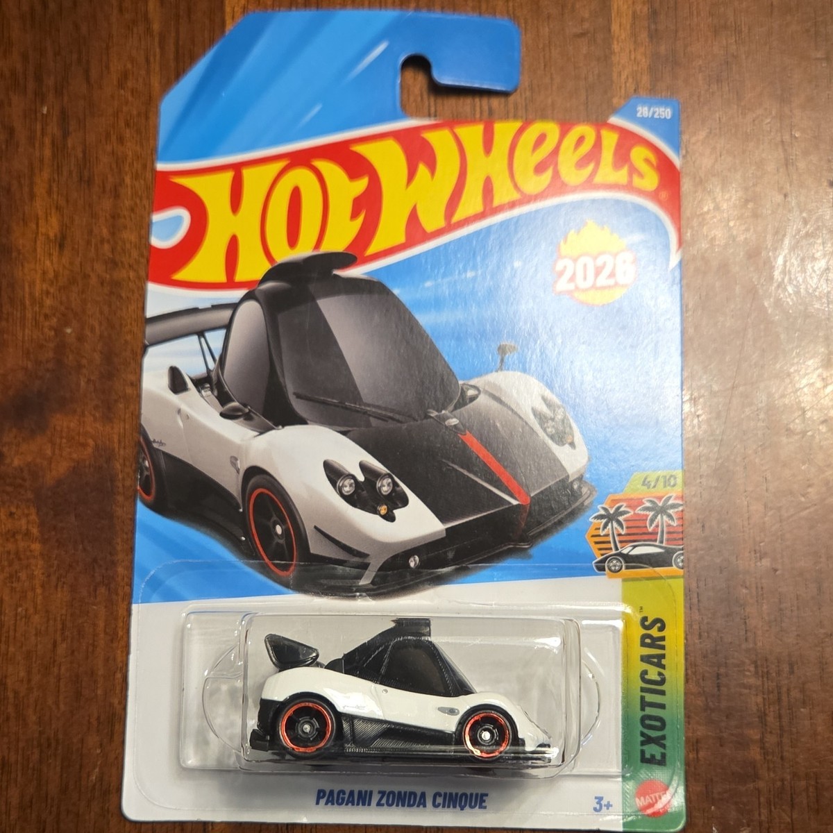 Hot Wheels Pagani Zonda Cinque Exoticars 2026 1:64 Diecast Car