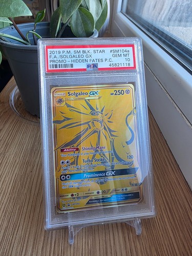 Solgaleo-GX graded PSA 10 for sale on eBay