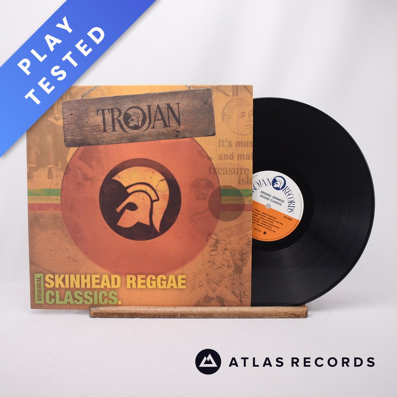 Various Trojan: Original Skinhead Reggae Classics. -A -B LP Vinyl Record - NM/NM
