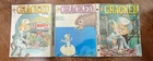 Vintage Cracked Magazine Binder w/ Comic Inserts Superman Shazam Fantastic Four