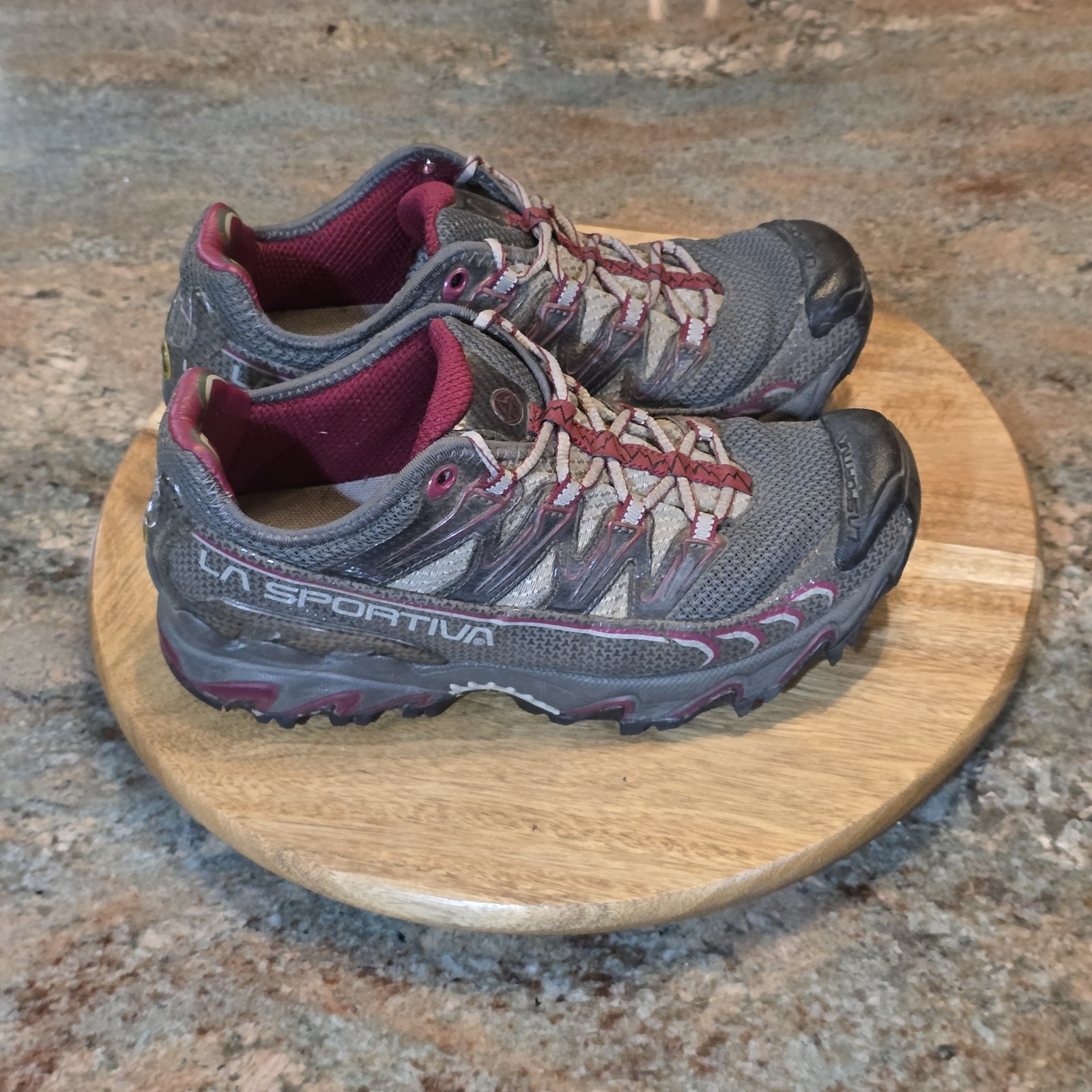 La Sportiva Ultra Raptor - Mujer Talla 7.5 - Gris Trail Running Senderismo Zapatos