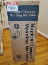 Hospeco Dual Sanitary Napkin Tampon Dispenser D1-FREE, Feminine Hygiene Vending