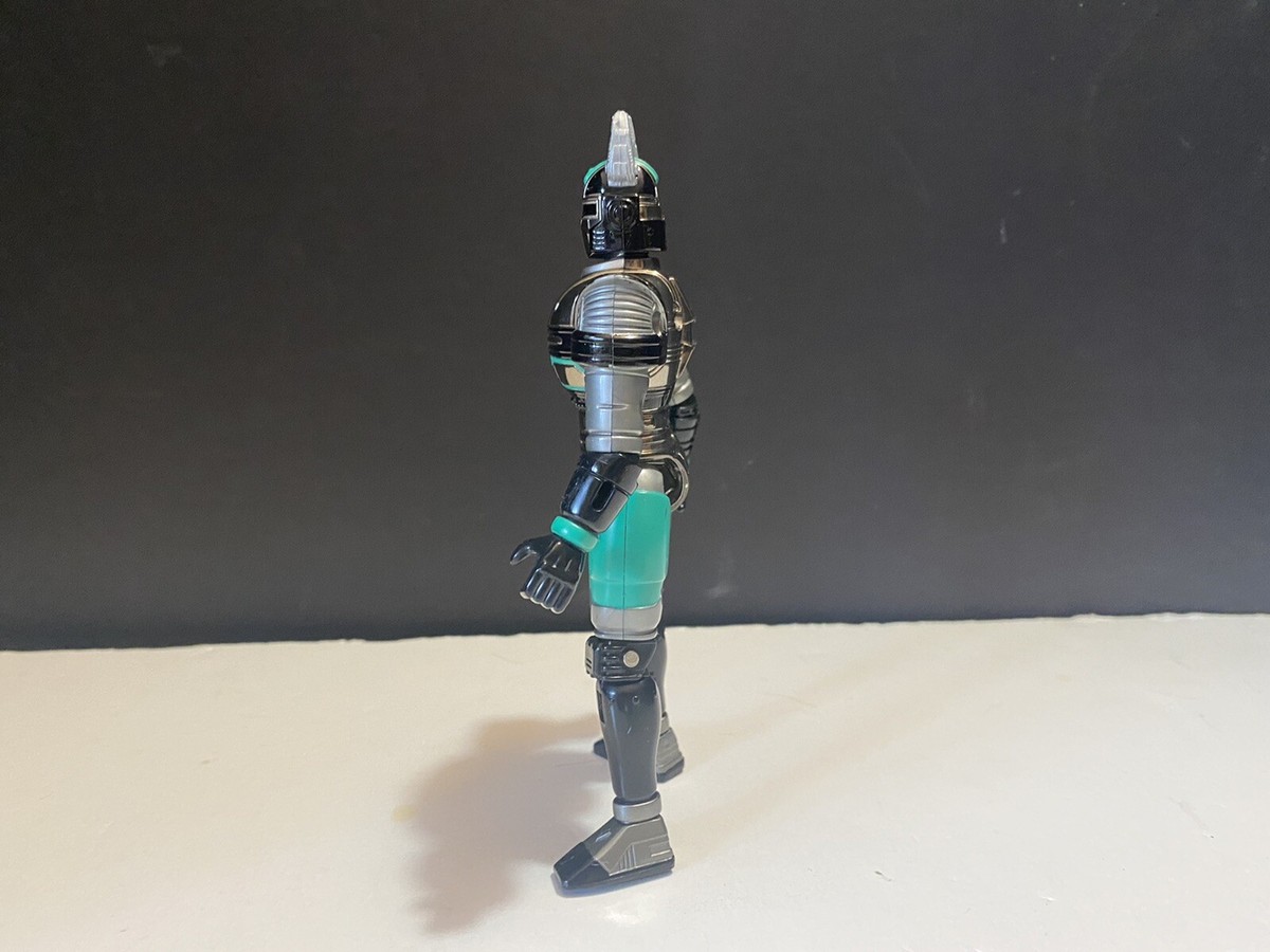 1997 Bandai Metallix Beetleborgs Mega Spectra Titanium Silver 6
