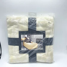 Nap Wrap By Noelle Cream' Color-Wears Like A Wrap Comfy As A Throw NWT 51"x70"