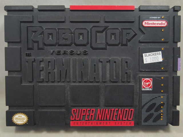 Robocop Versus The Terminator (Super Nintendo | SNES) Authentic BOX ONLY Robocop Versus The Terminator (Super Nintendo | SNES) Authentic BOX ONLY
