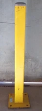 GLOBAL INDUSTRIAL 42" H PROTECTIVE RAIL BARRIER POST FOR DOUBLE RAIL, 436732