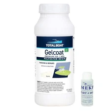 TotalBoat Marine Gelcoat for Boat Building, Repair and Composite Coatings