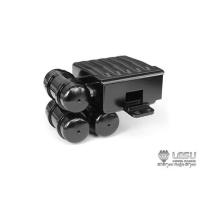 LESU 1/14 Metal Battery Box Gas Tank A Parts for Tamiya RC
