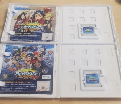 Beyblade Burst & Burst God 2Games set Nintendo 3DS Japan Tested