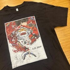 Anime Manga Akira Japanes Black Short sleeve Unisex T shirt vtg NH16830
