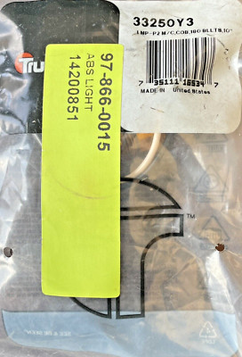 TRUCK-LITE 33250Y3, Yellow, 12V, P2, Single, Marker Clearance Light, NEW