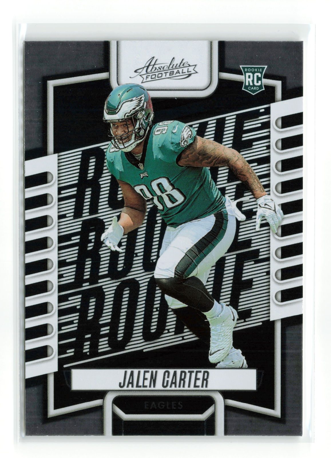 JALEN CARTER #107 2023 PANINI ABSOLUTE EAGLES RC