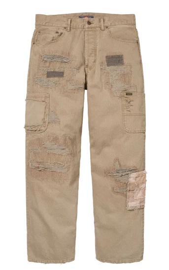 Jeans coupe lâche corrigé Supreme Blackmeans 30 rares livraison rapide