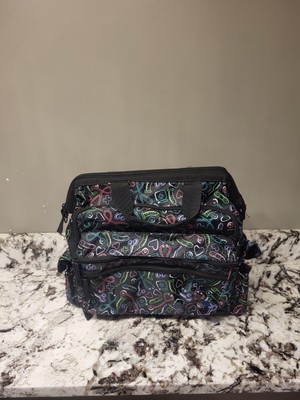 Nurse Mates Nurse/Dr Travel Medical Bag Medical All Over Print NWOT