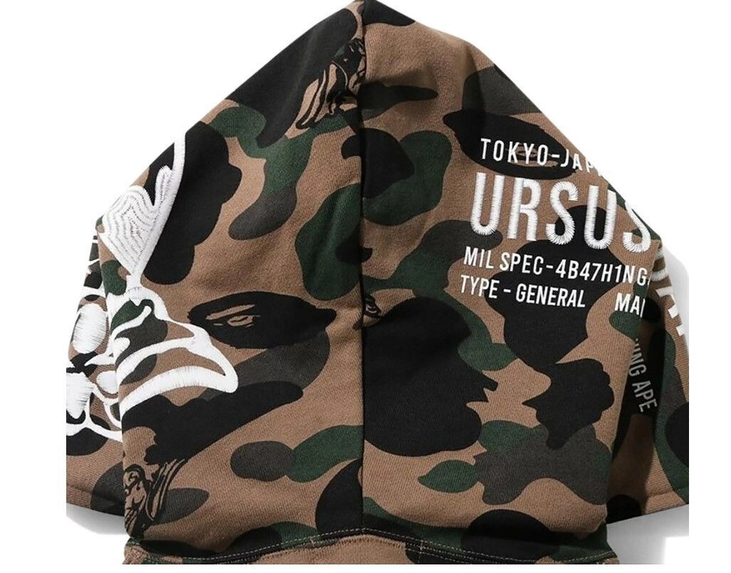 トップス a bathing ape Brown 1st camo zip hoodie 1ST CAMO UPCYCLED RELAXED FIT FULL ZIP HOODIE MENS – us.bape.com