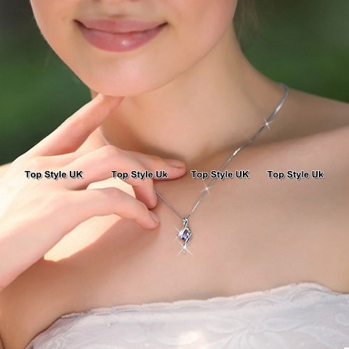 Silver 925 Amethyst Jewellery Xmas Christmas Women Gifts Girls Presents Mum J278 - Picture 7 of 12