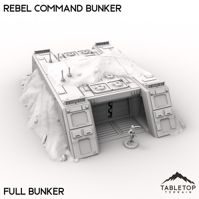 Rebel Command Bunker - Compatible with Star Wars Legion Shatterpoint