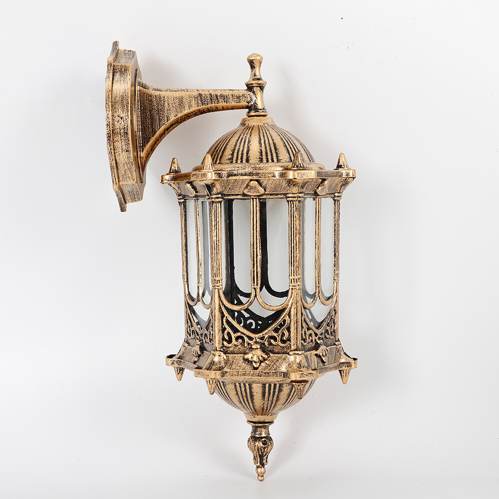 Antique Lantern Wall Lamp Sconce Porch Lamp Garden Outdoor