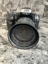 Guaranteed Work Minolta Maxxum 350si 35mm SLR Camera w/Sigma 28-200mm Lens