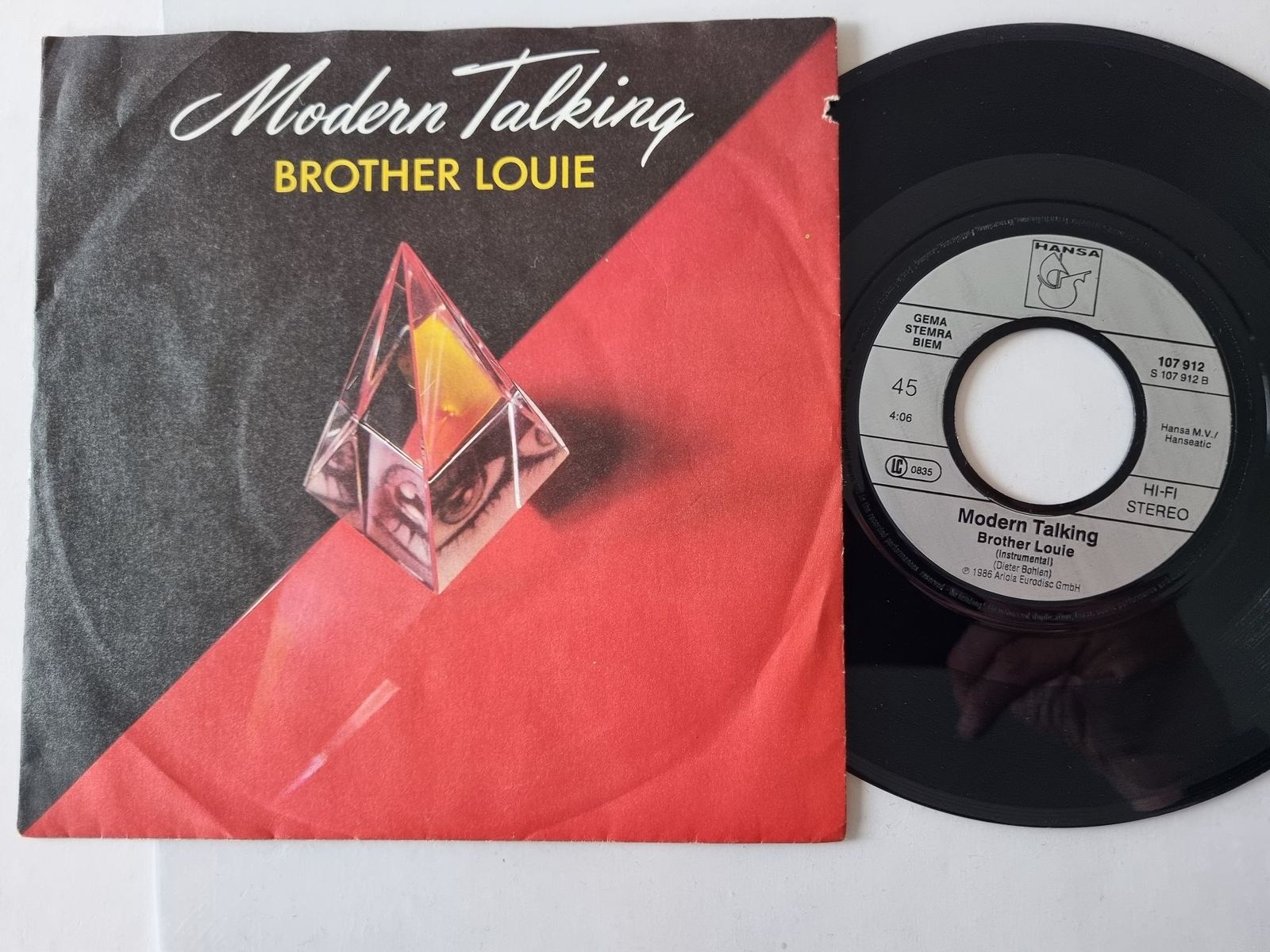 Modern Talking - Brother Louie 7'' Vinyl Germany