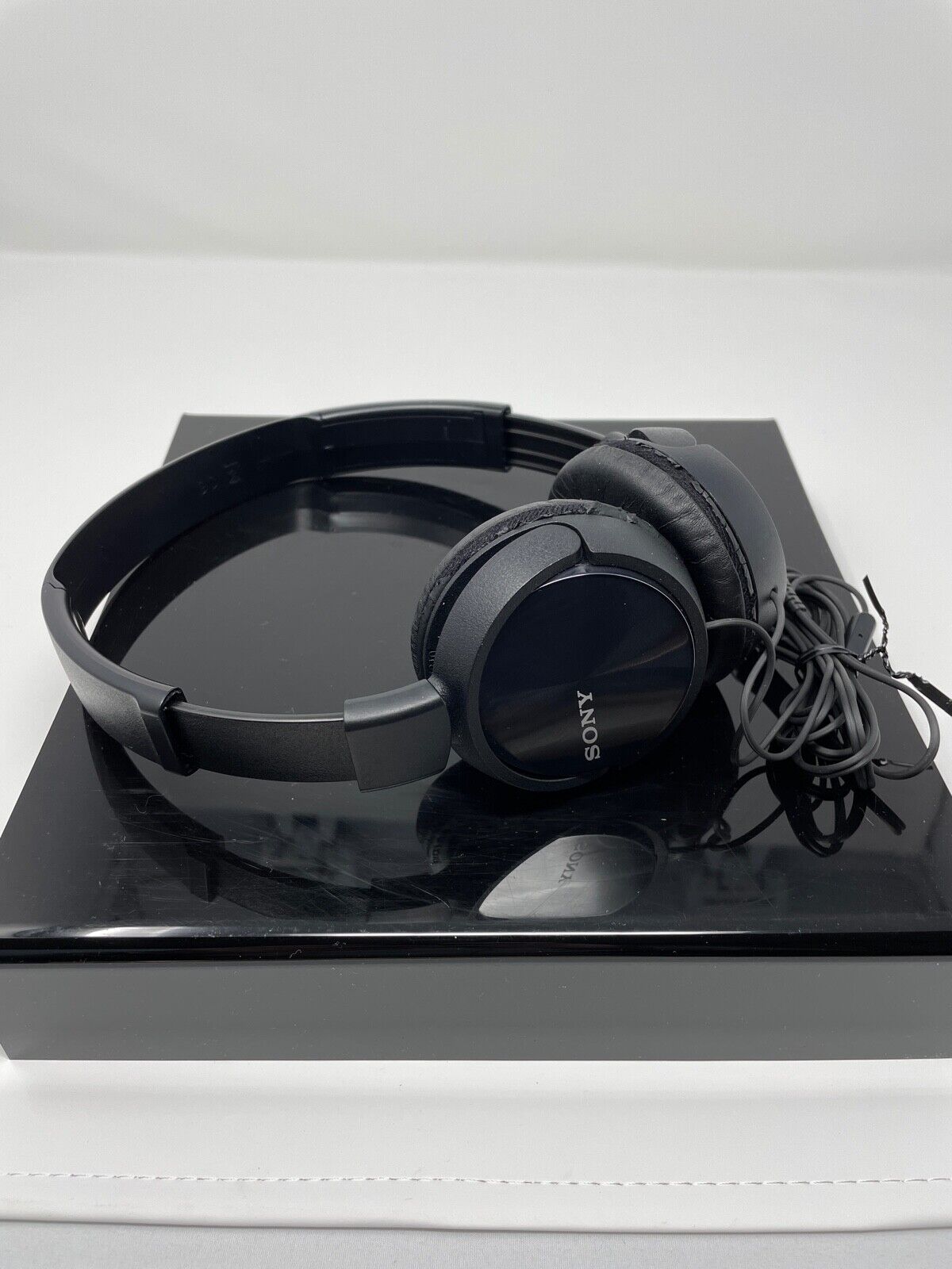 Sony - ZX Series Wired On-Ear Headphones - Black (MDR-ZX110)