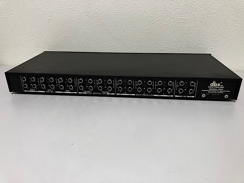DBX Model 007 Professional Route Selector Free Shipping | eBay