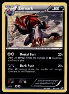 Pokemon TCG Zoroark Black & White - Legendary Treasures #90 Holo