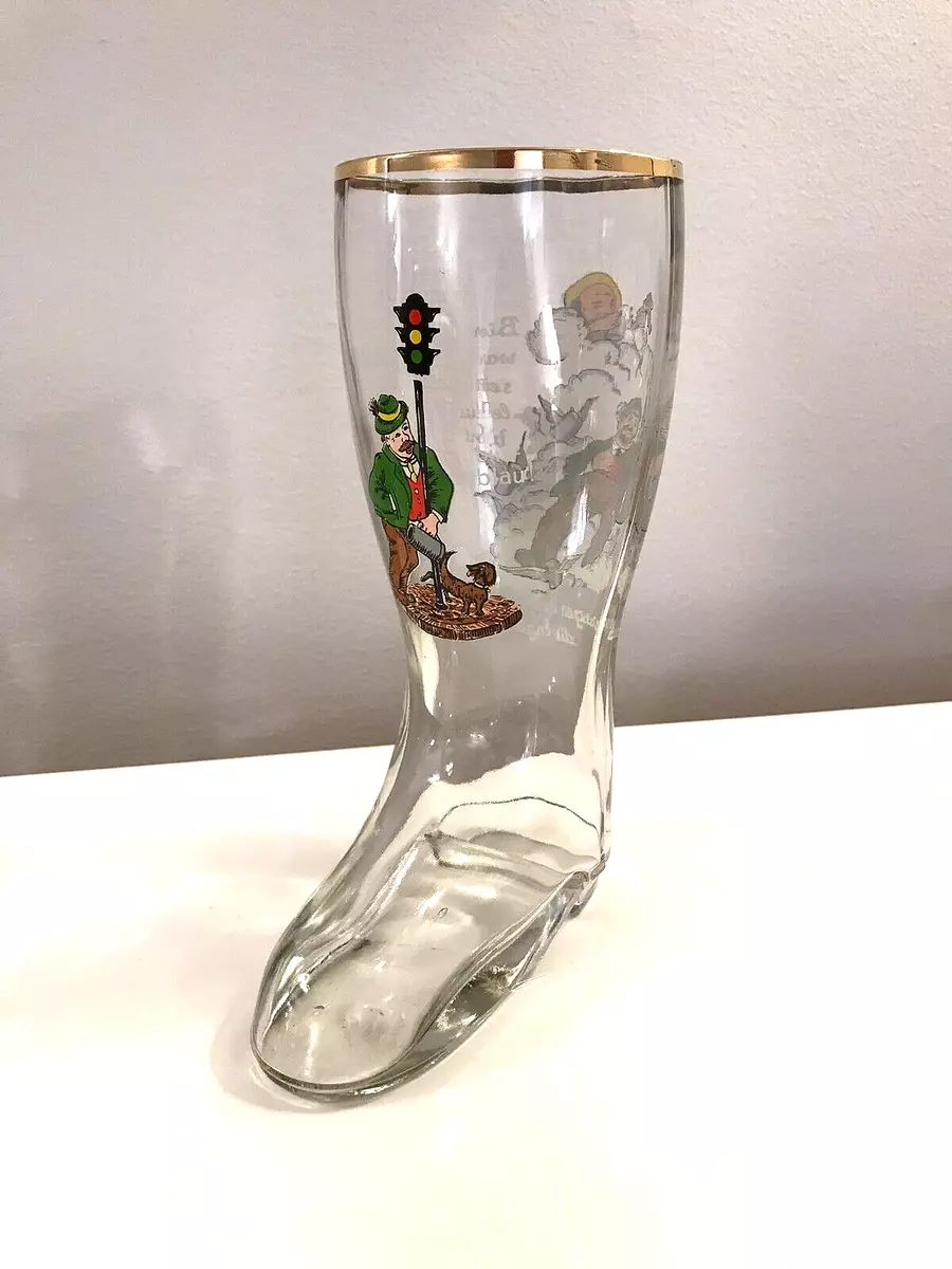 Vintage top glass boot