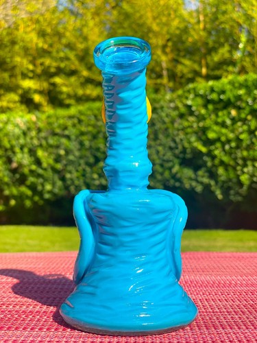 Premium Glass Beaker Hookah Bubbler Bong Water Pipe 9 Smoking