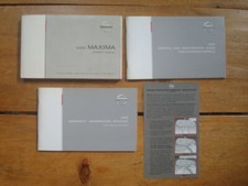 2006 Nissan Maxima Owners Manual Plus Extras