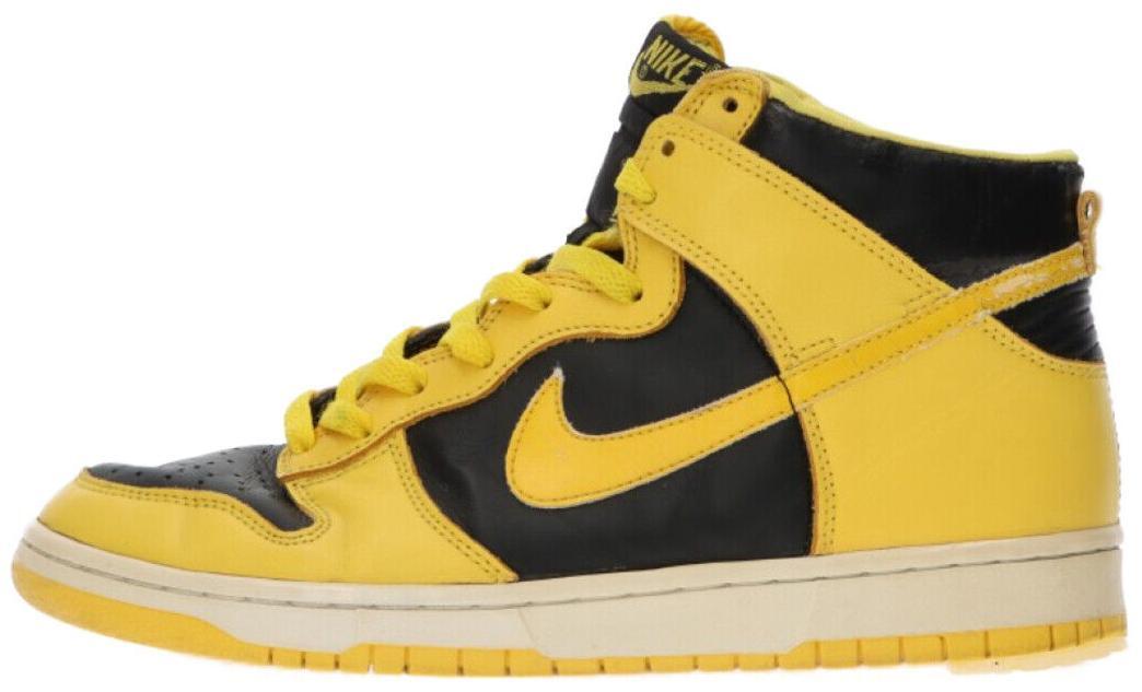 Nike SB Dunk High Pro ブラック/イエロー 8.5 Nike SB Dunk High Pro 