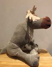 Disney Plush Posh Paws Sven Soft Toy Teddy Bear Frozen Reindeer