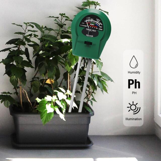 Misuratore pH Tester suolo fiori giardino prato suolo sensore umidità umidità umidità