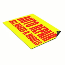 Car Magnet Set of 2 Auto Repair All Makes & Models Business Industrial Sign