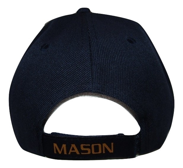 12 PACK) Blue Mason Masonic Lodge Shadow Hat Ball Cap Embroidered