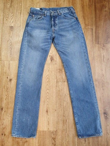 Levis STRAUSS 501 MEN'S JEANS PANTALONI TAGLIA W29, L32 bianco rosso Tag  (3) | eBay