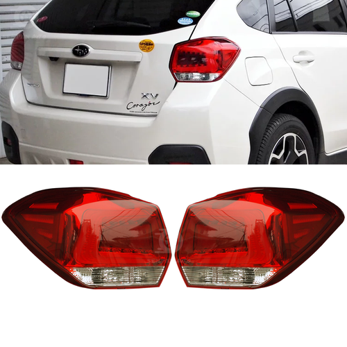 Fit Subaru XV Crosstrek Impreza Wagon LED Tail Light Sport Rear Red 12