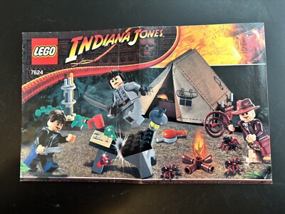 LEGO Indiana Jones 7624 Jungle Duel Instruction Manual Booklet Only